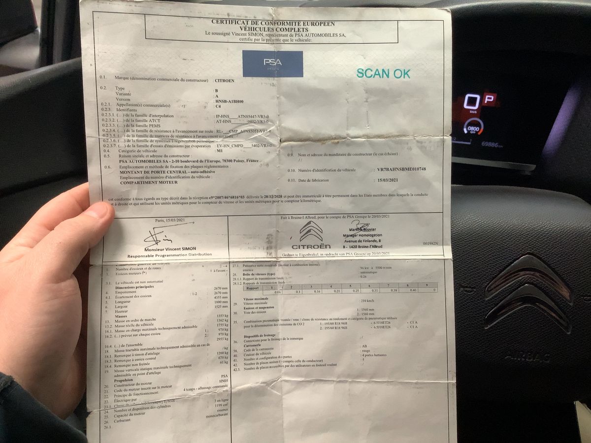 Citroen C4 d'occasion