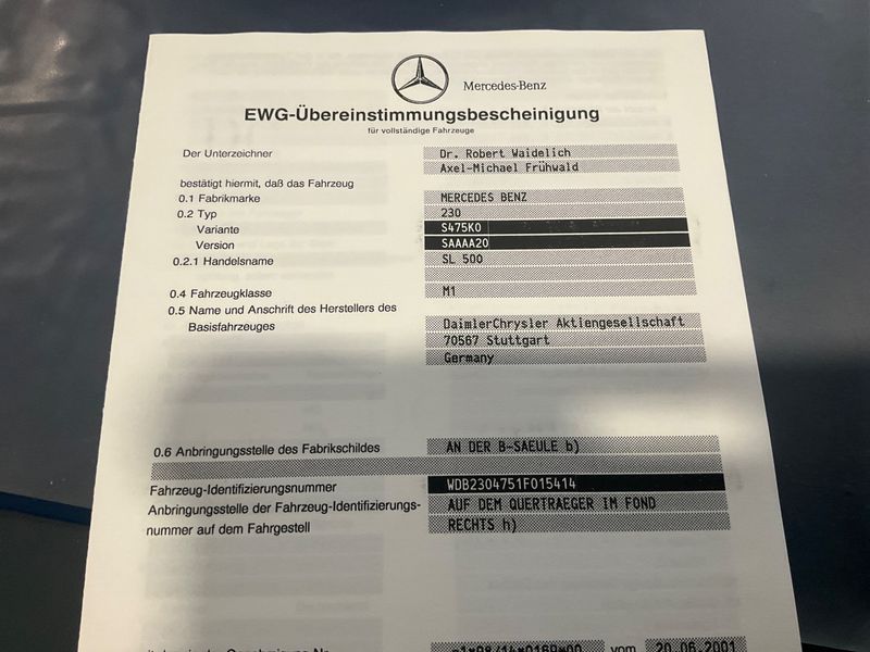Mercedes-Benz SL-Klasse SL 500 — zdjęcie 16
