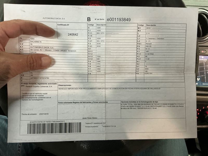 Dacia Dokker 1.5 dCi Diesel Ambiance — zdjęcie 6