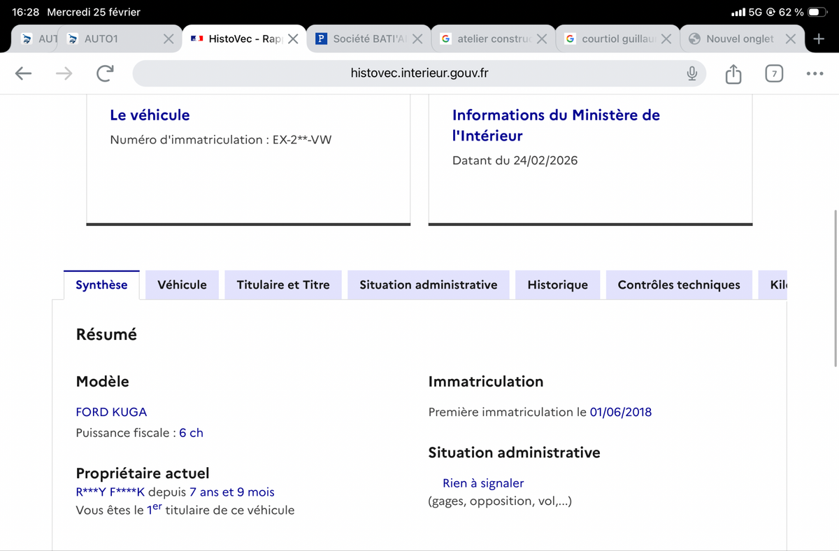 Ford Kuga d'occasion