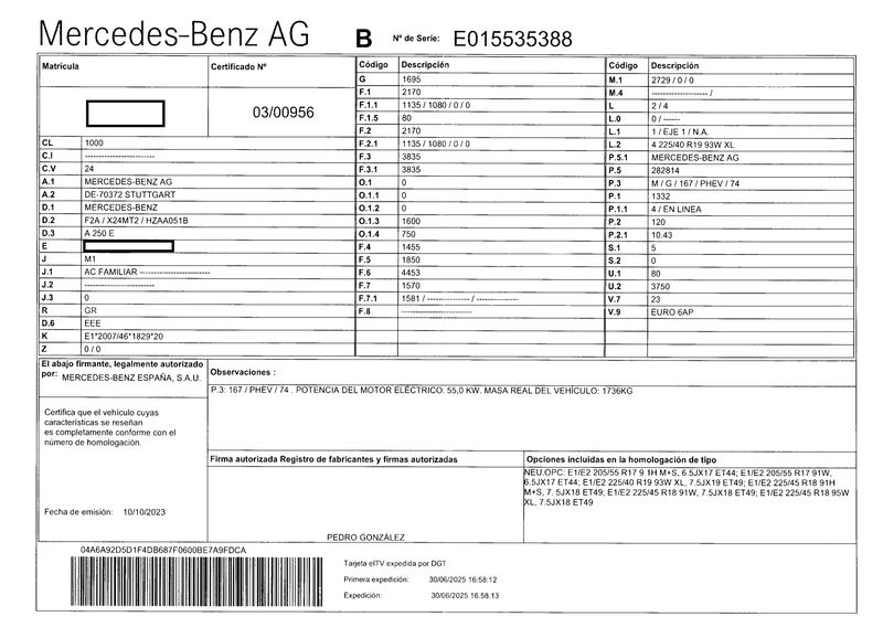 Mercedes-Benz A-Klasse A 250e AMG Line — zdjęcie 16