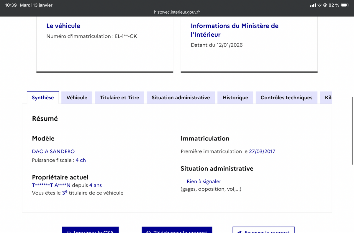 Dacia Sandero d'occasion