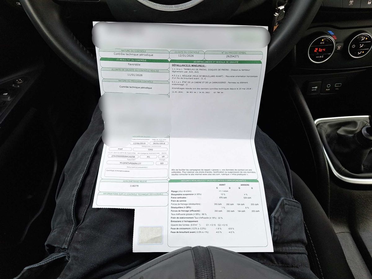 Fiat Tipo d'occasion