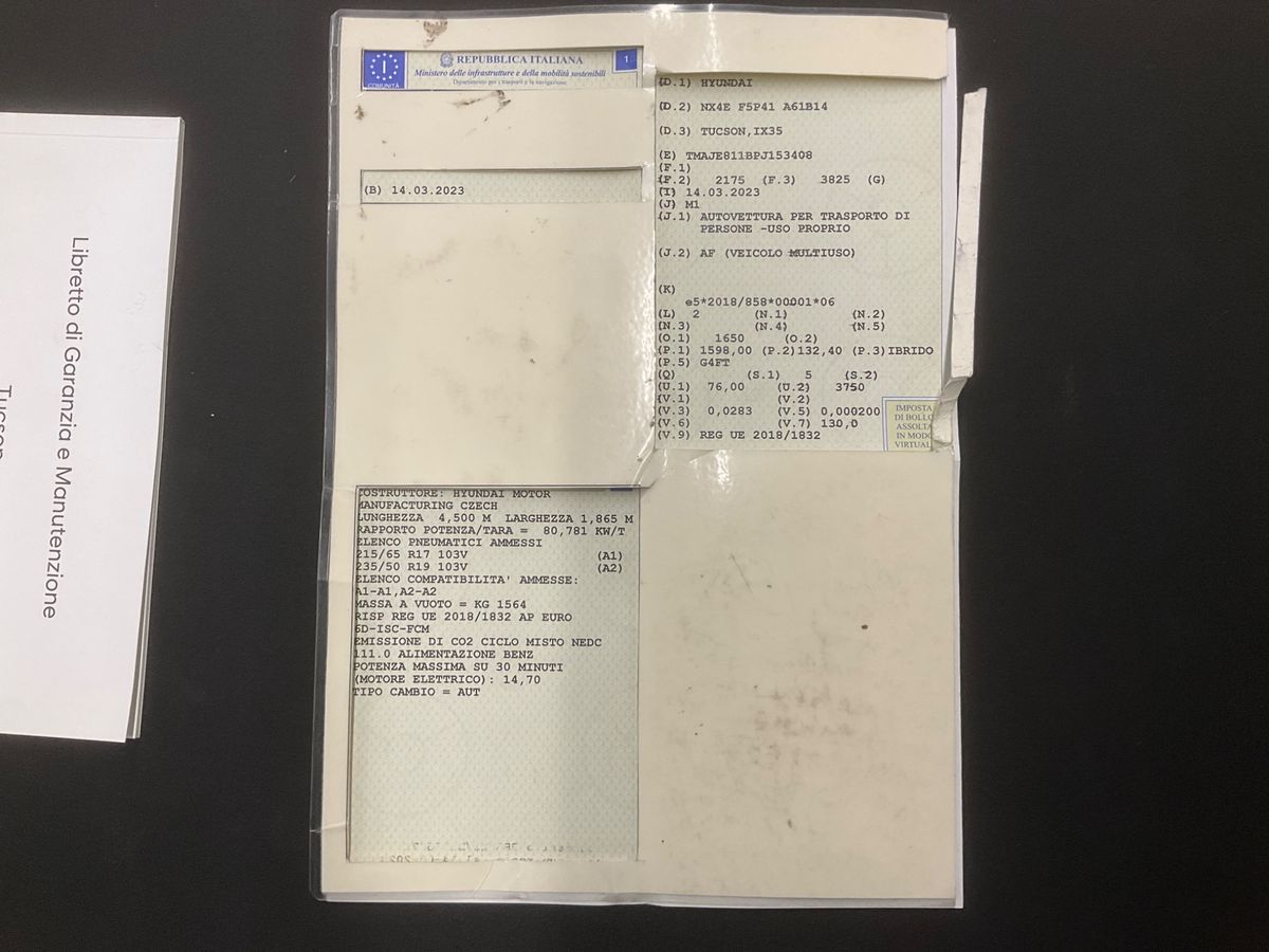 Hyundai Tucson d'occasion