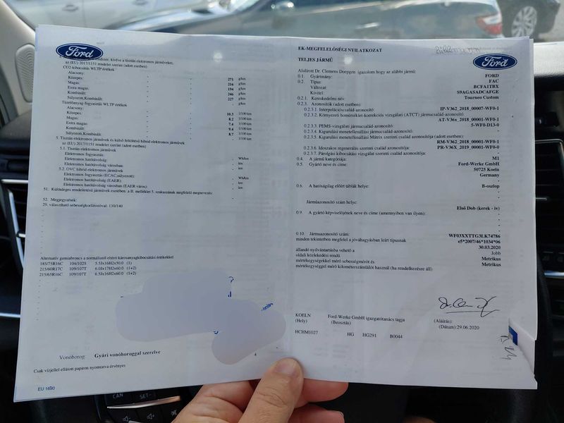 Ford Tourneo Custom 2.0 TDCi 320 L1 Tourneo Titanium — zdjęcie 16