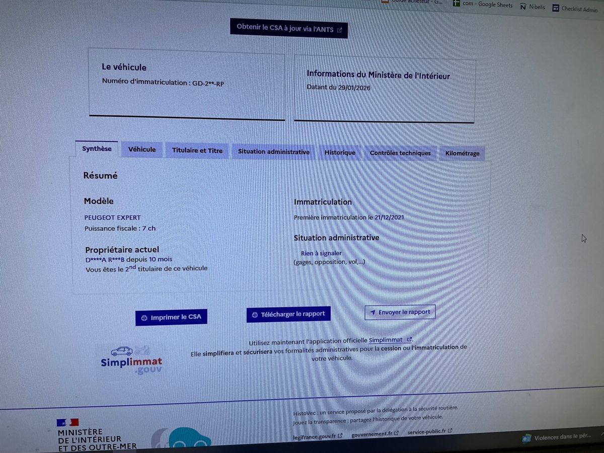 Peugeot Expert d'occasion