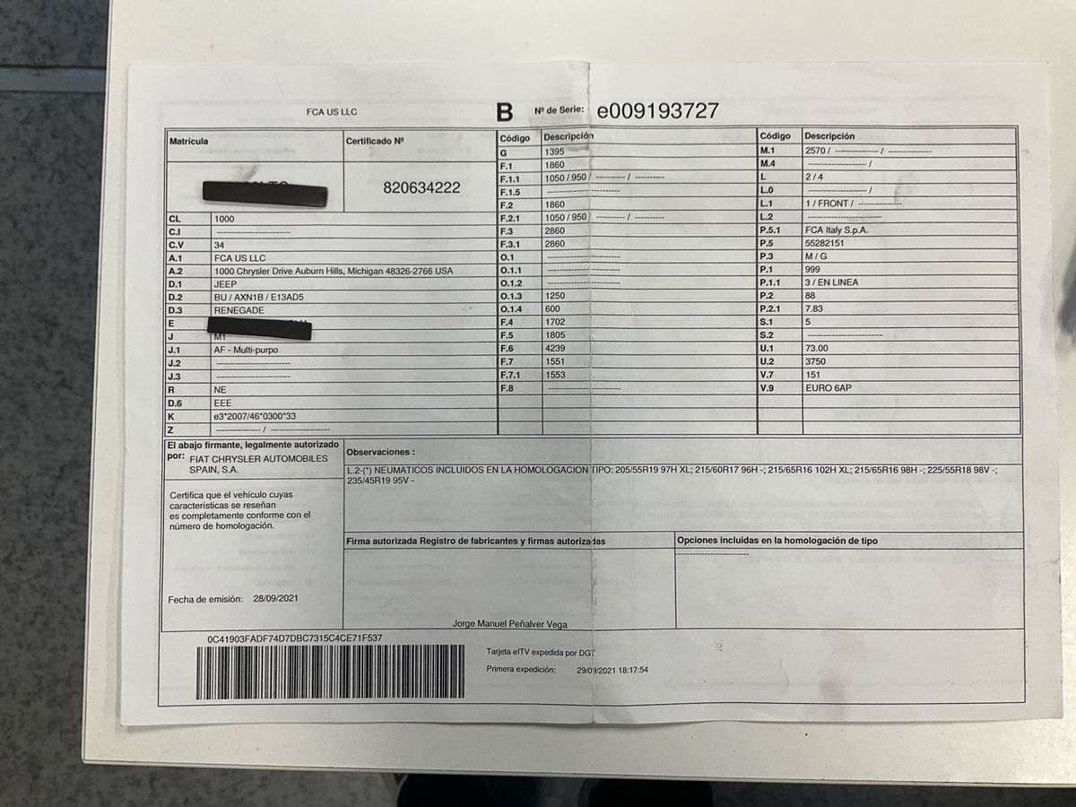 Jeep Renegade d'occasion