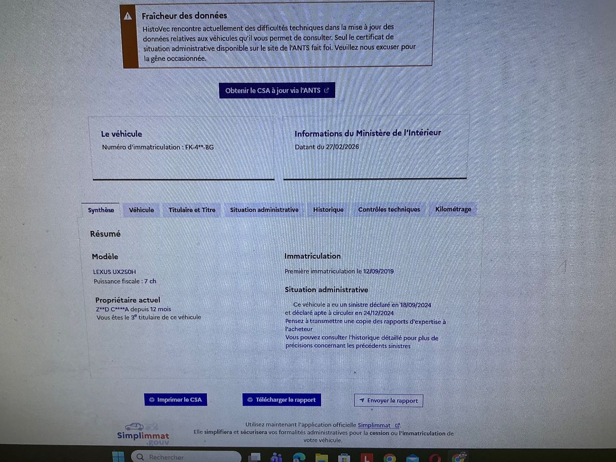 Lexus UX-Serie d'occasion