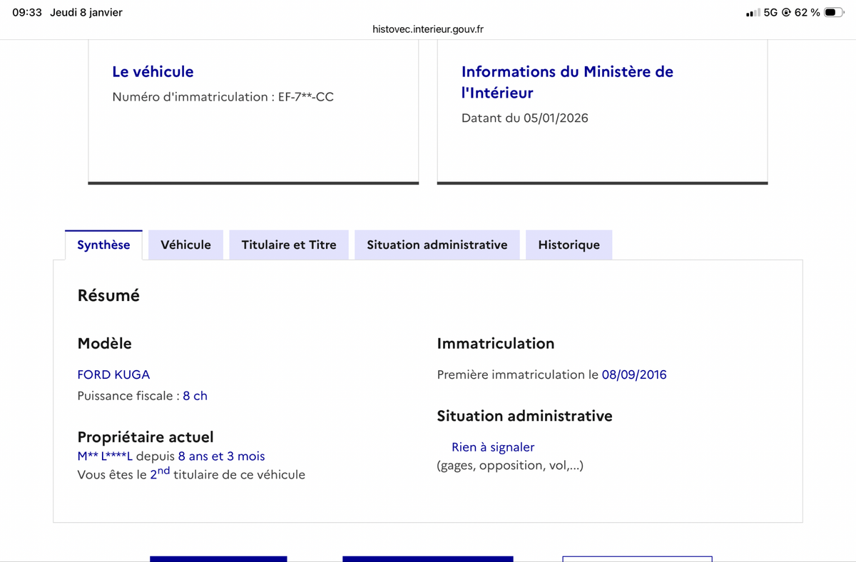 Ford Kuga d'occasion