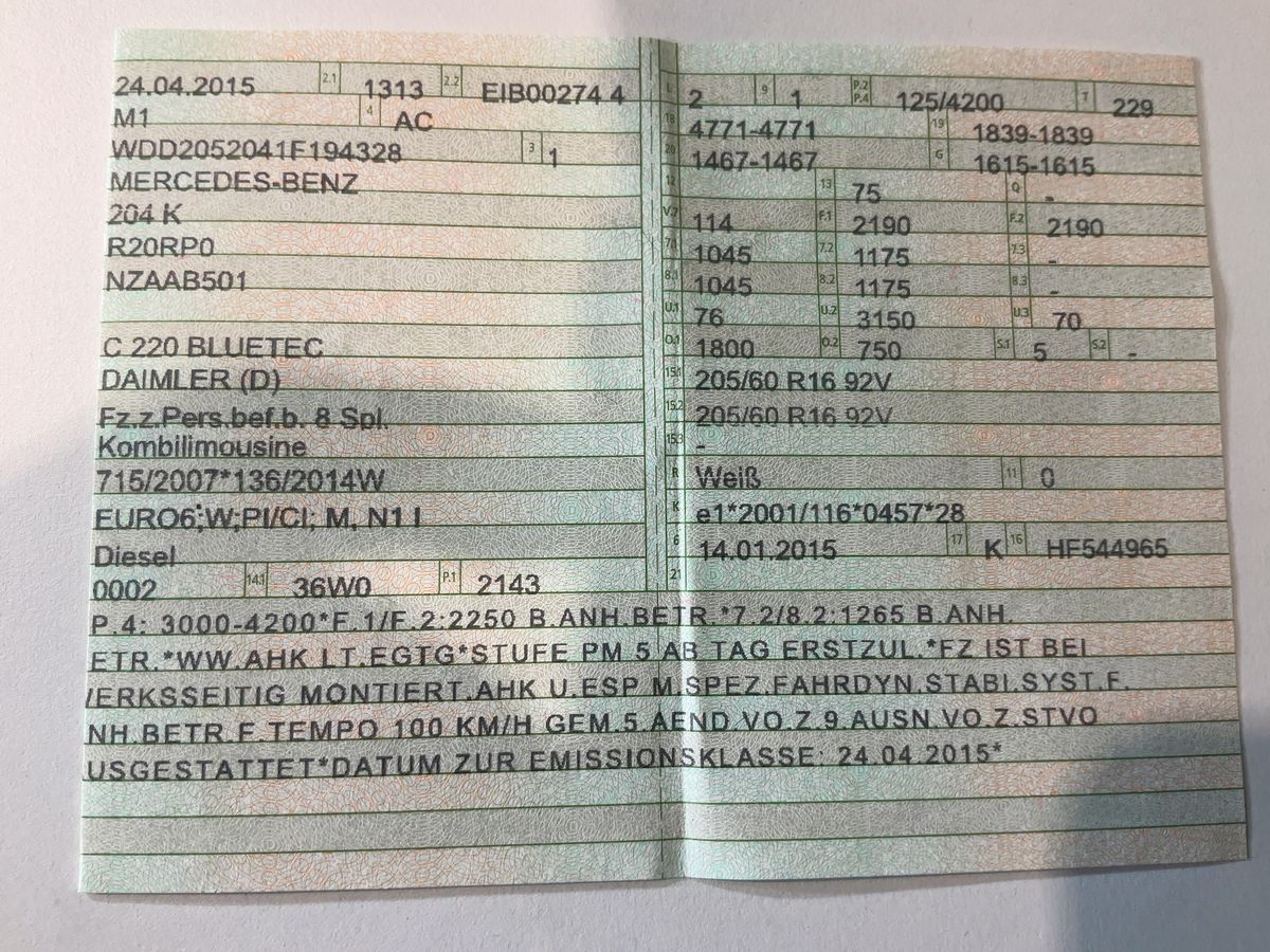 Mercedes-Benz C-Klasse d'occasion