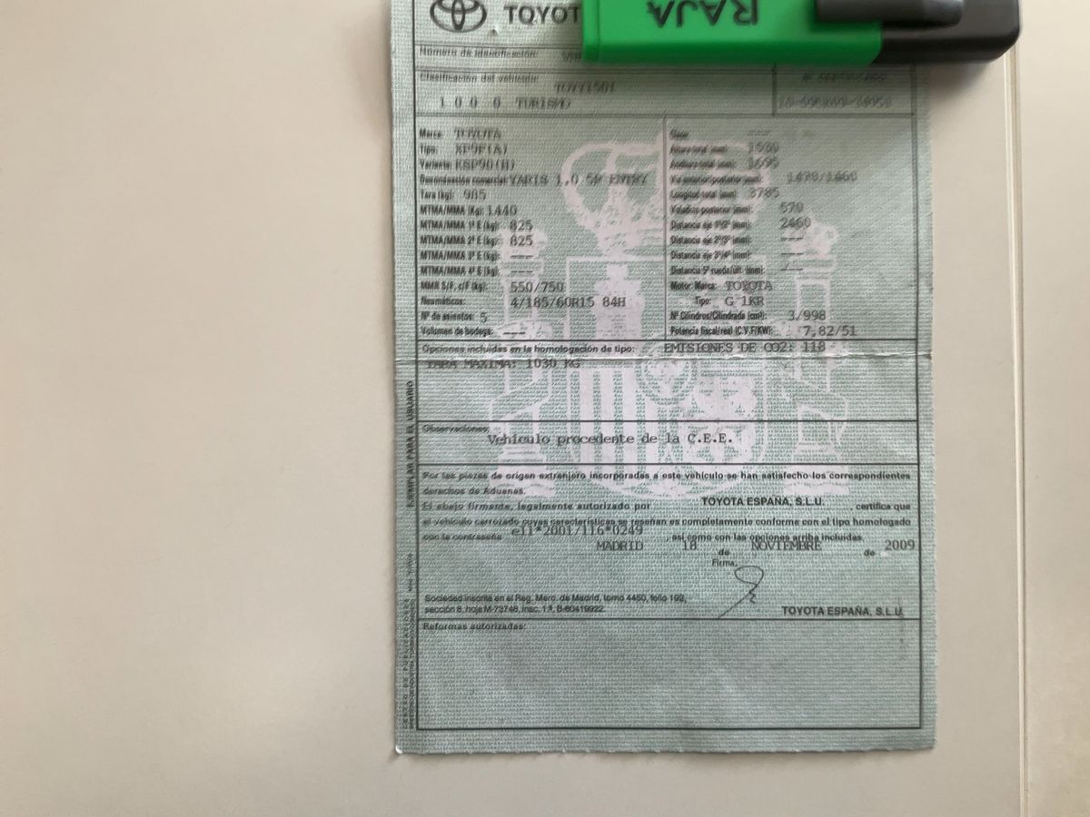 Toyota Yaris d'occasion