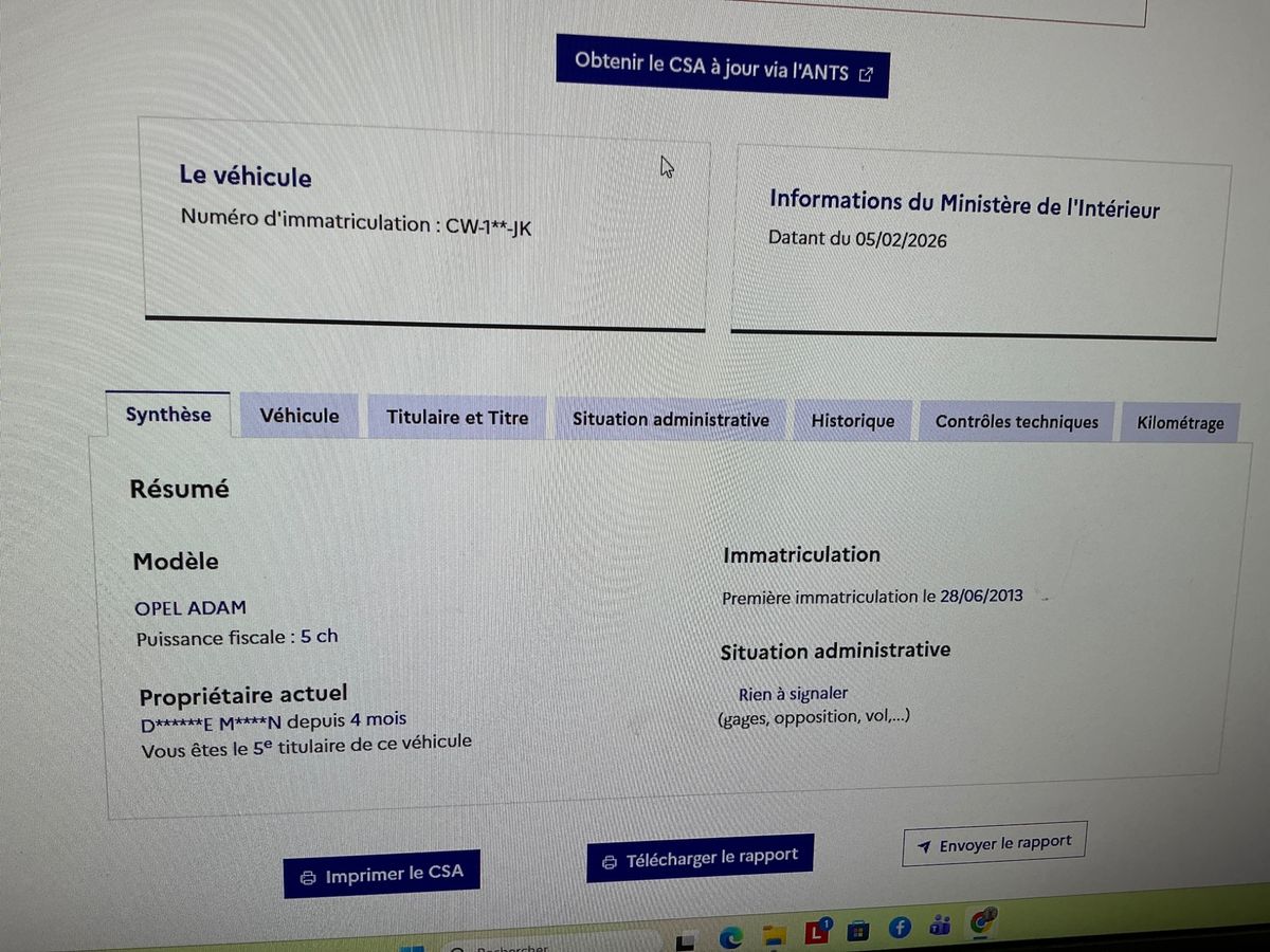 Opel Adam d'occasion