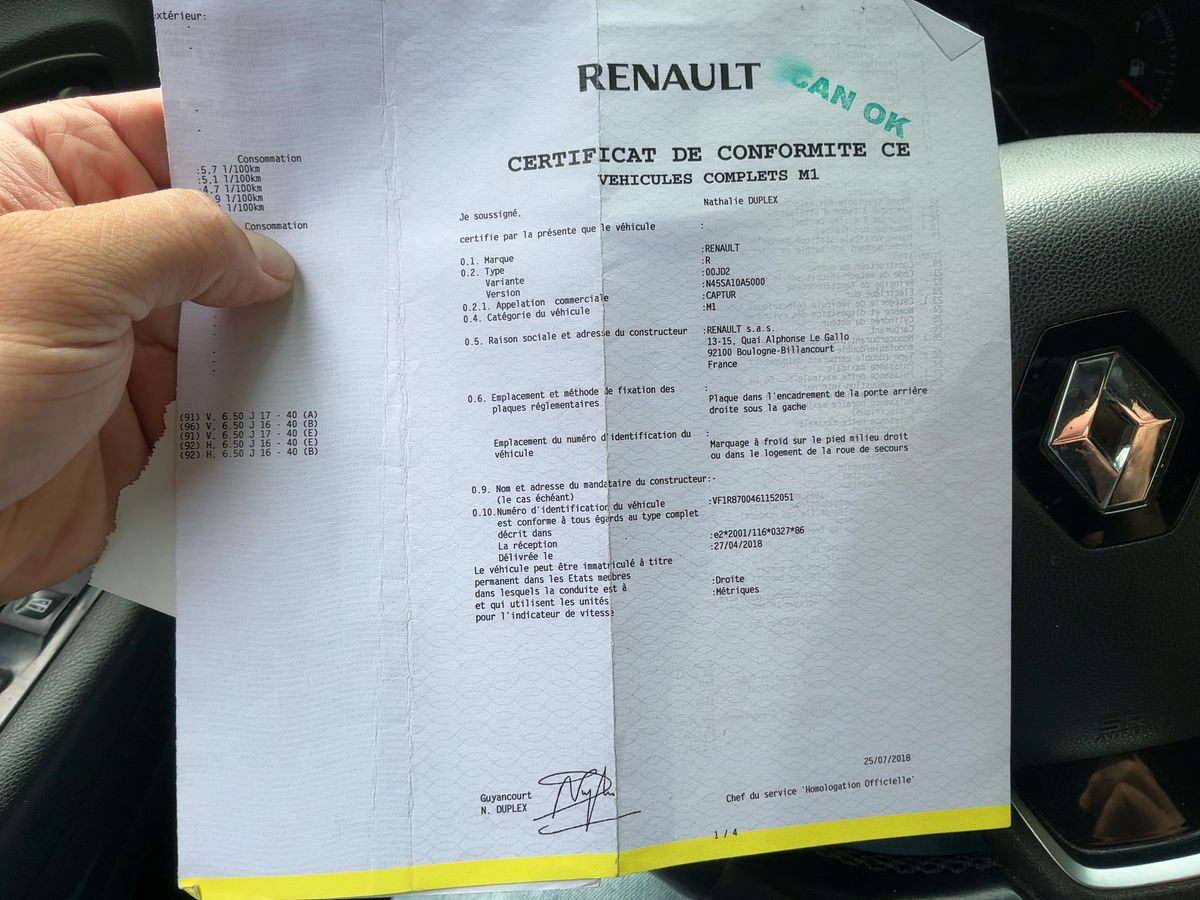 Renault Captur d'occasion