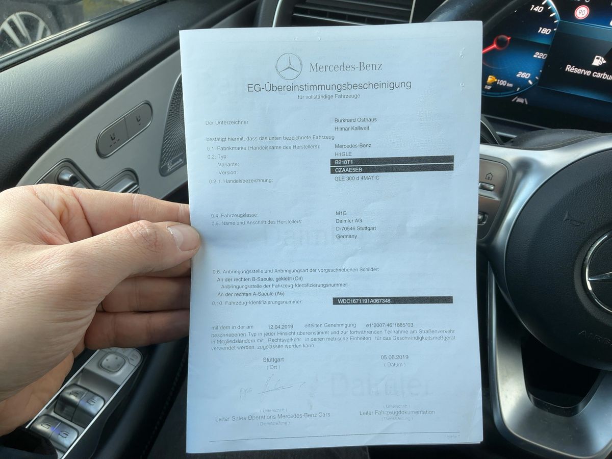 Mercedes-Benz GLE-Klasse d'occasion