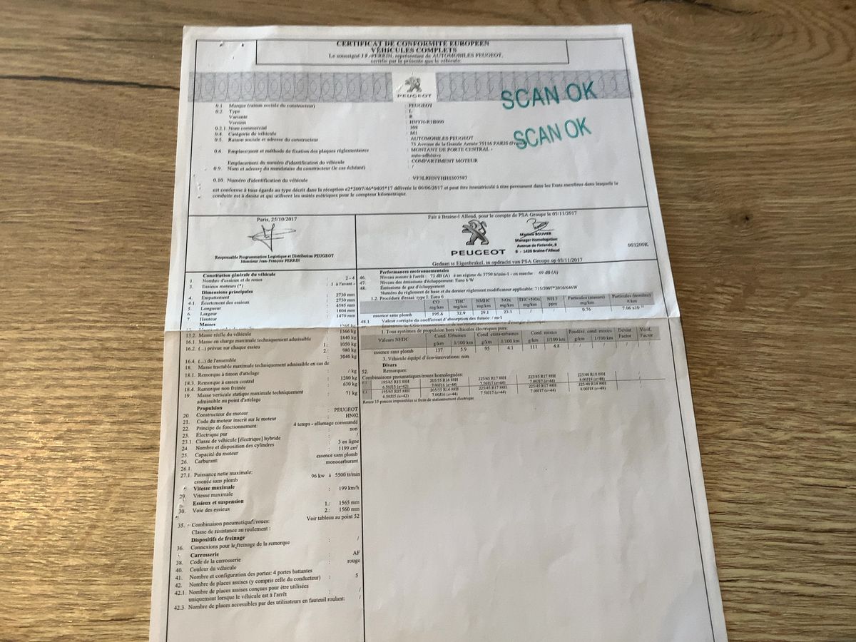 Peugeot 308 d'occasion