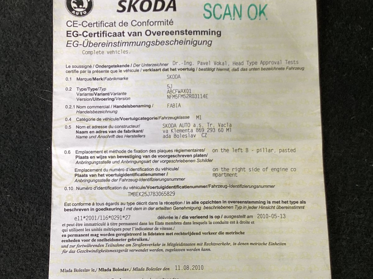 Skoda Fabia d'occasion