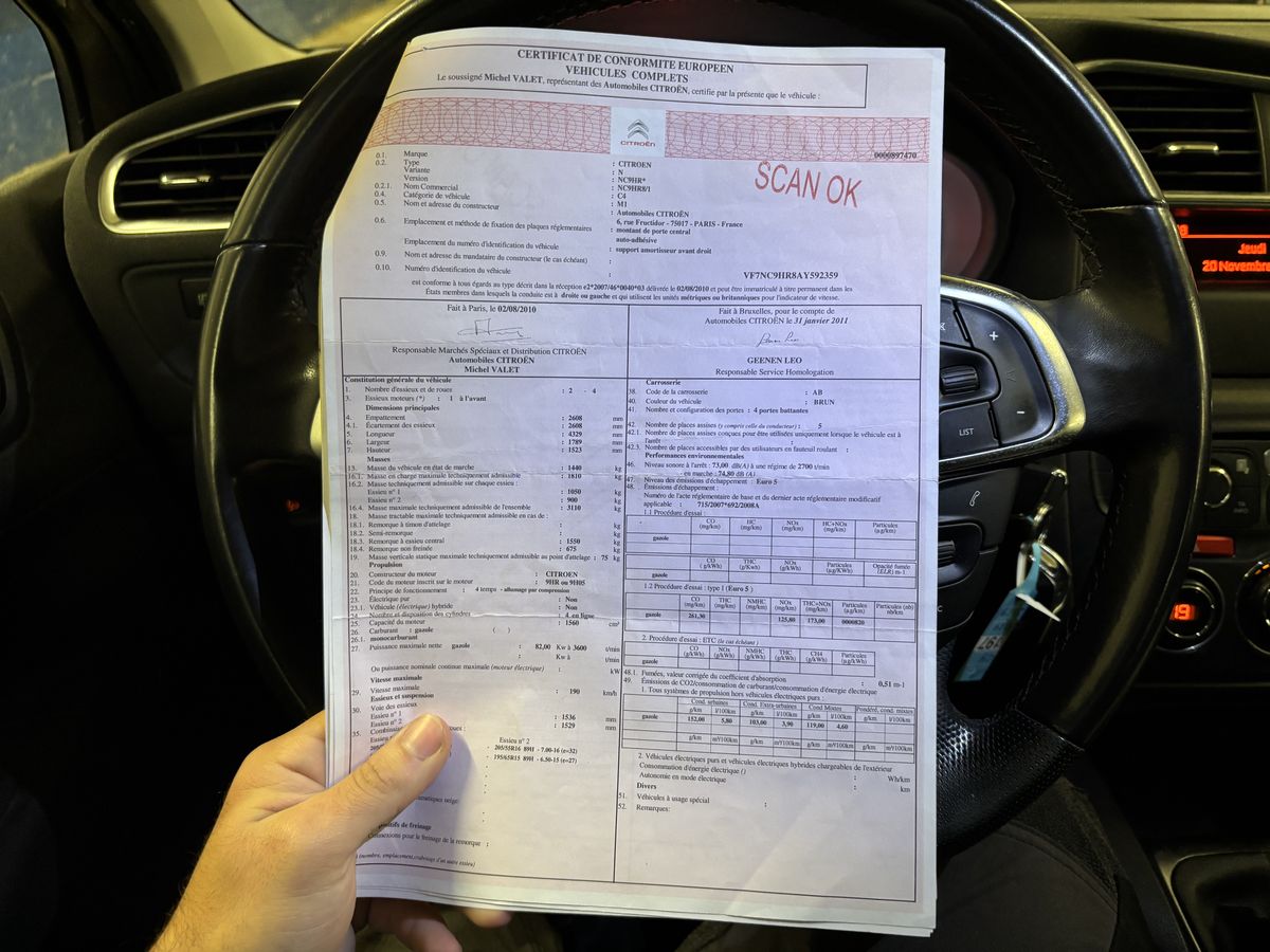 Citroen C4 1.6 HDi Tendance