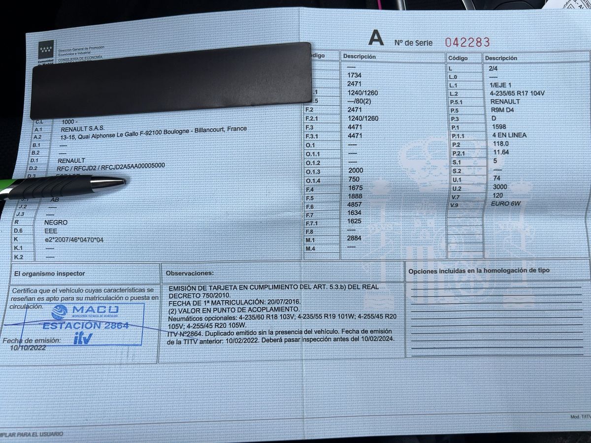 Renault Espace d'occasion