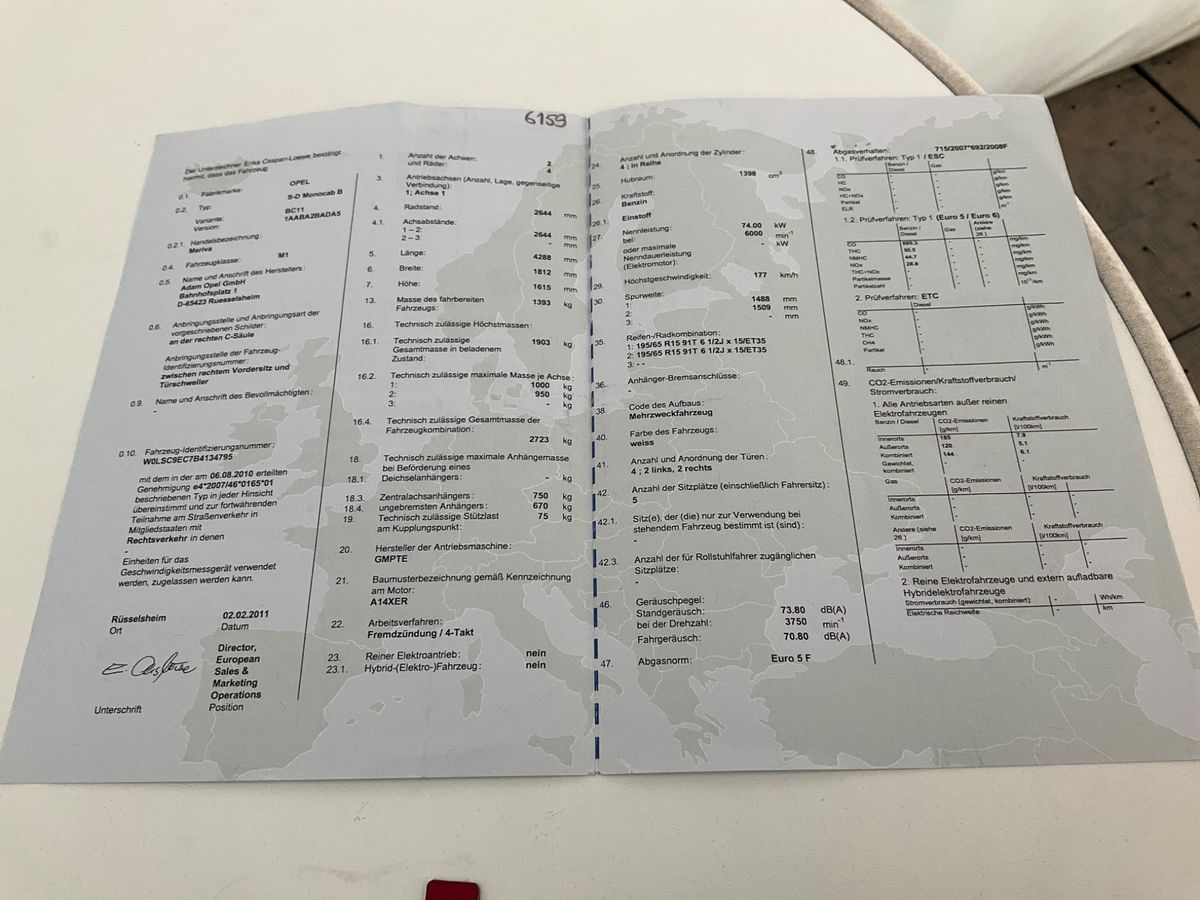 Opel Meriva 1.4 Cool & Sound