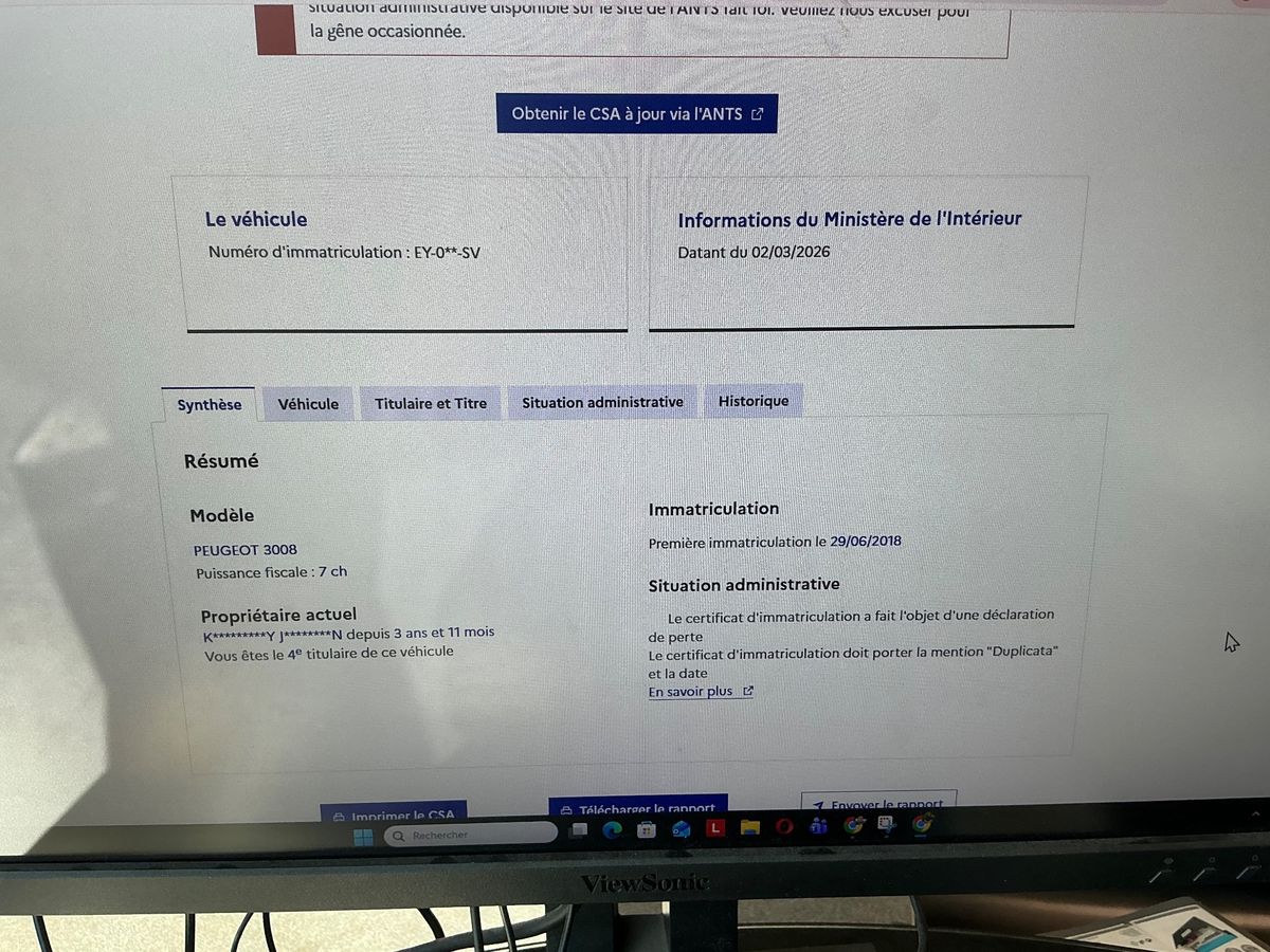 Peugeot 3008 d'occasion