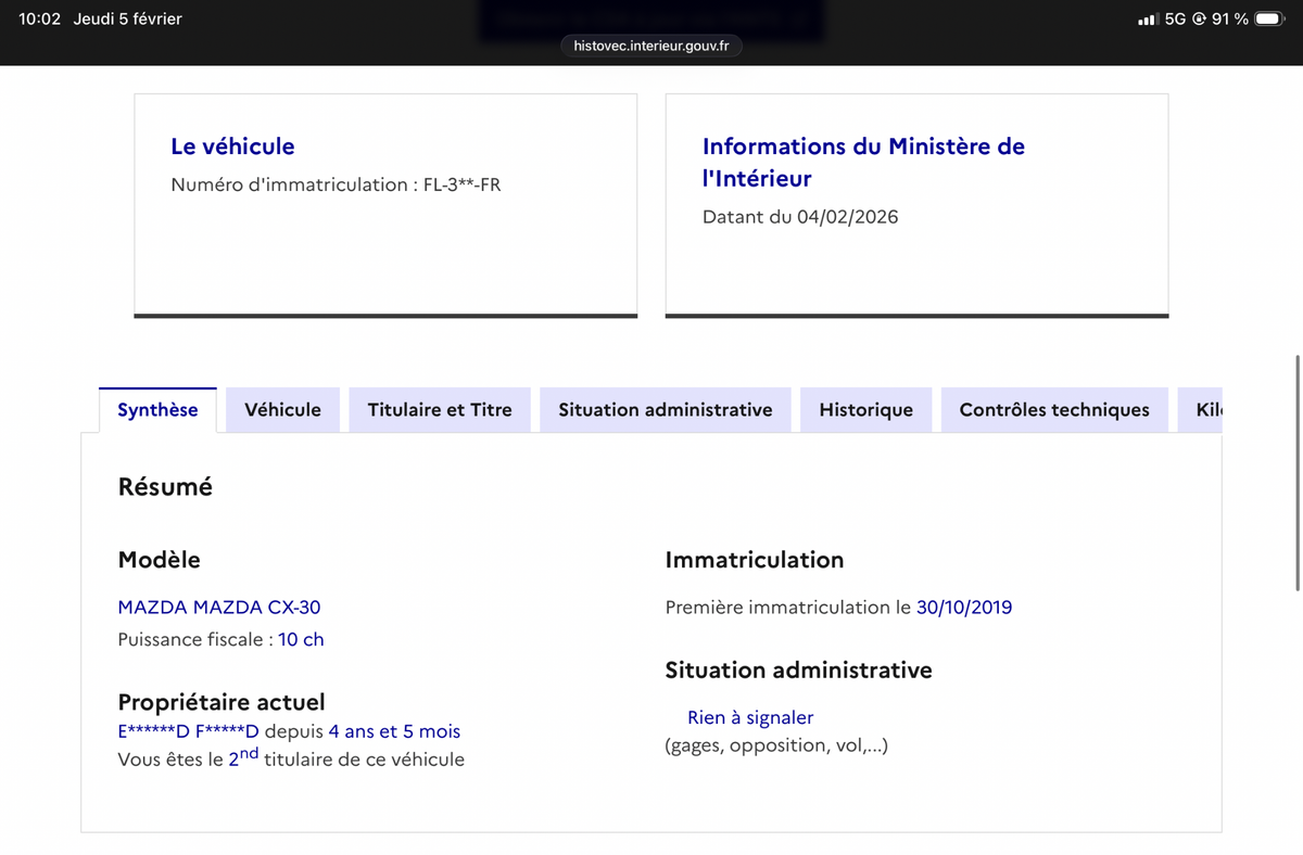 Mazda CX-30 d'occasion