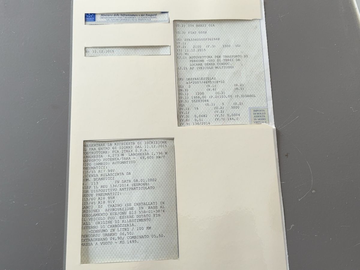 Fiat 500X d'occasion