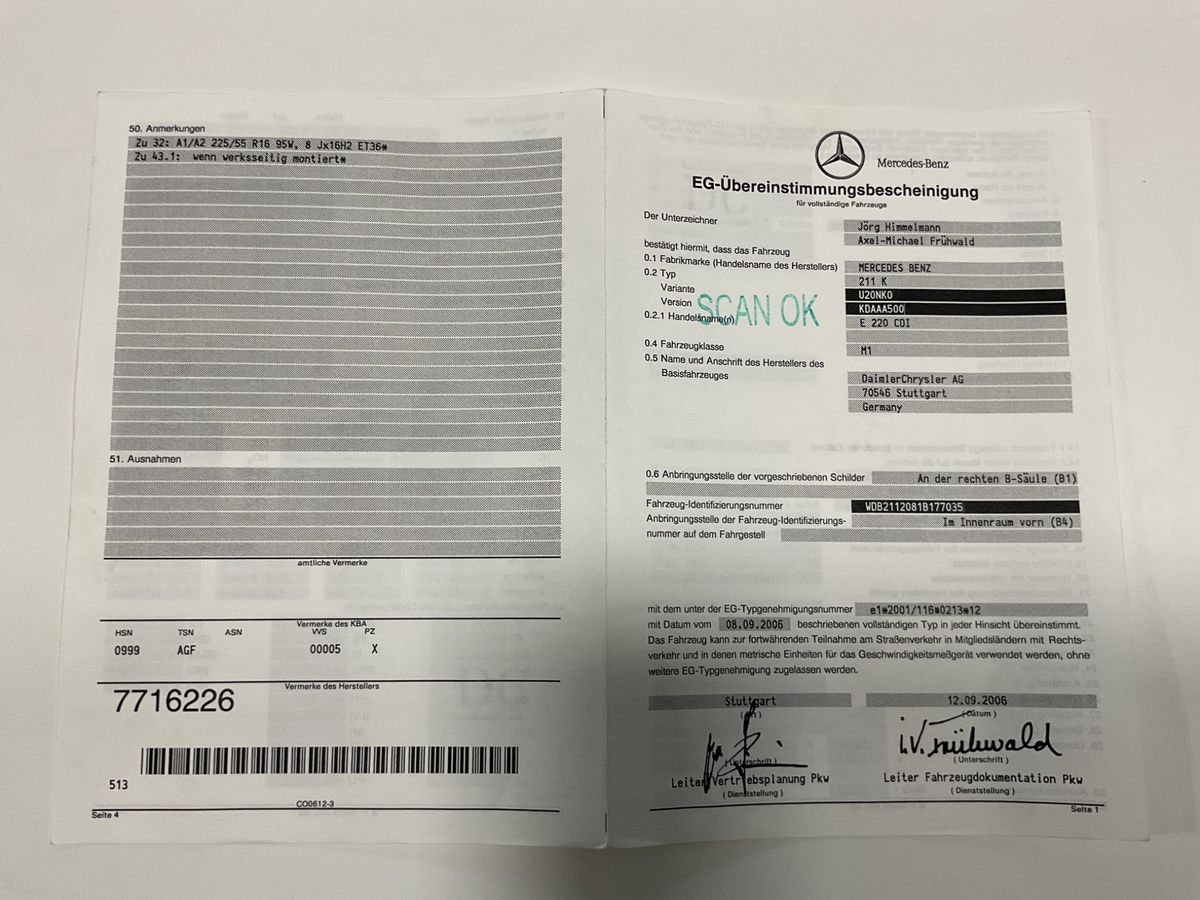 Mercedes-Benz E-Klasse d'occasion