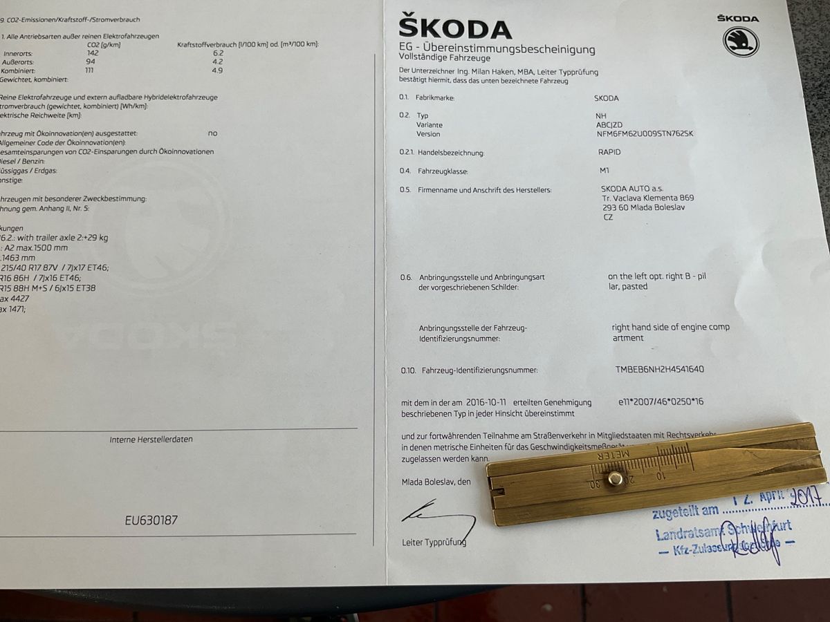 Skoda Rapid d'occasion