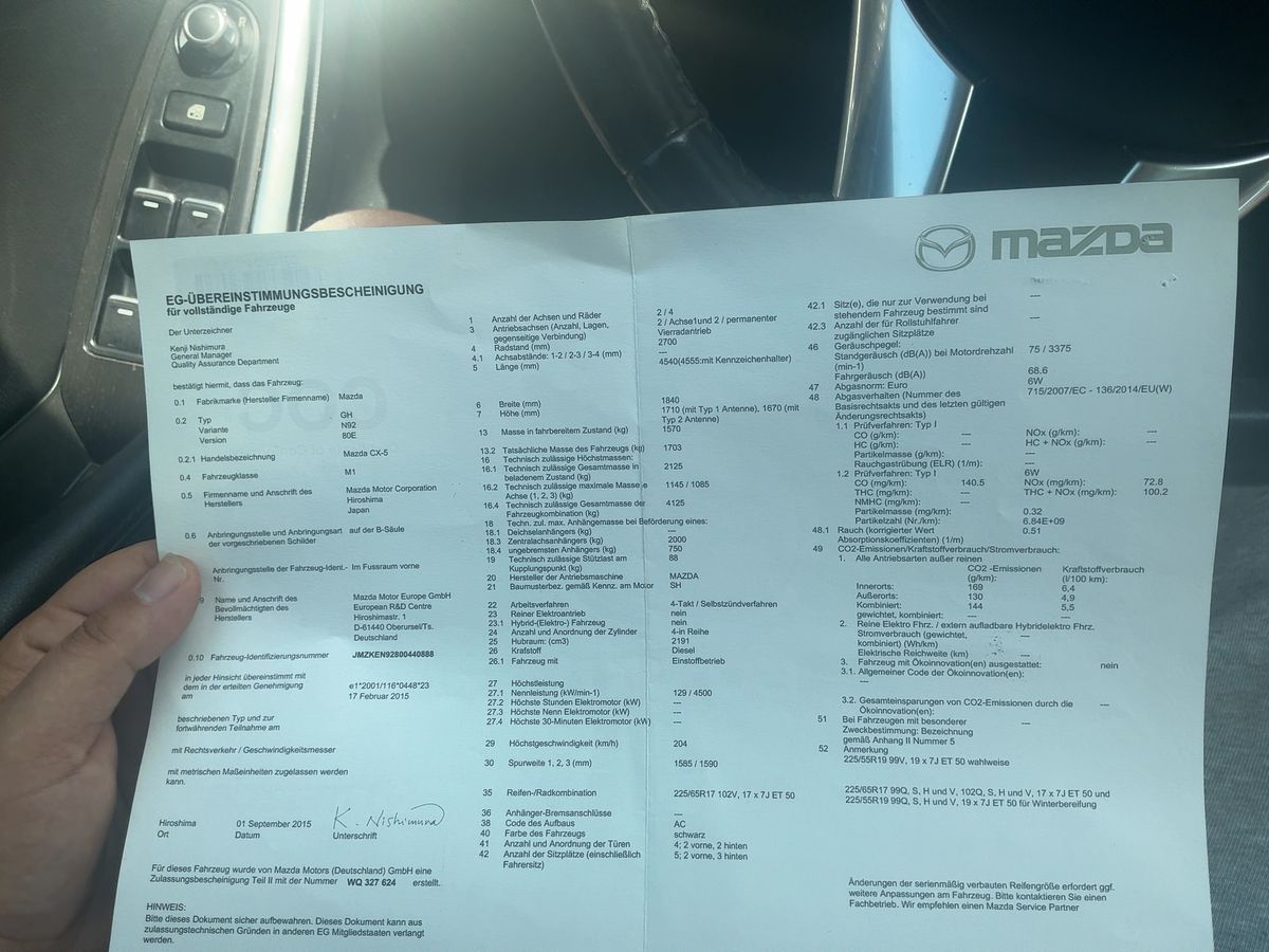 Mazda CX-5 d'occasion