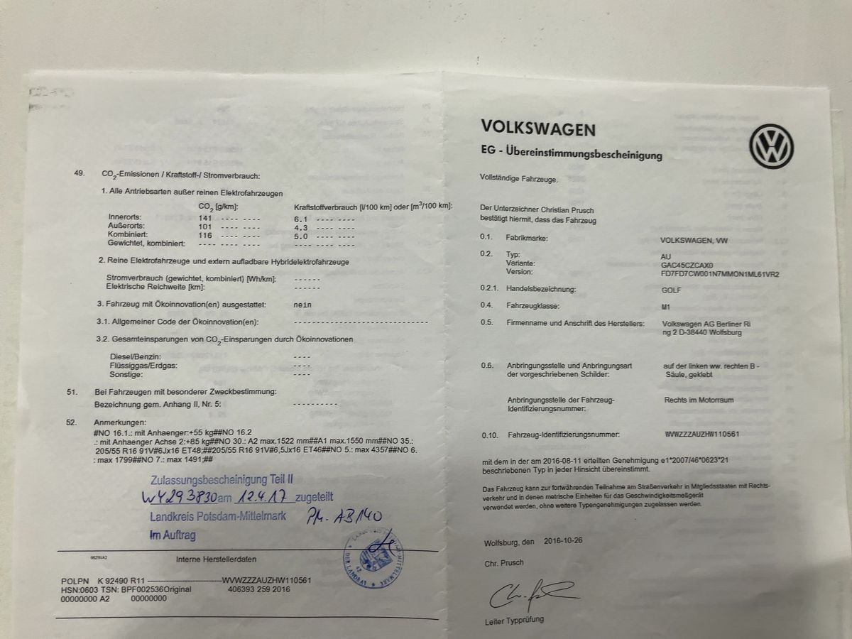 Volkswagen Golf d'occasion