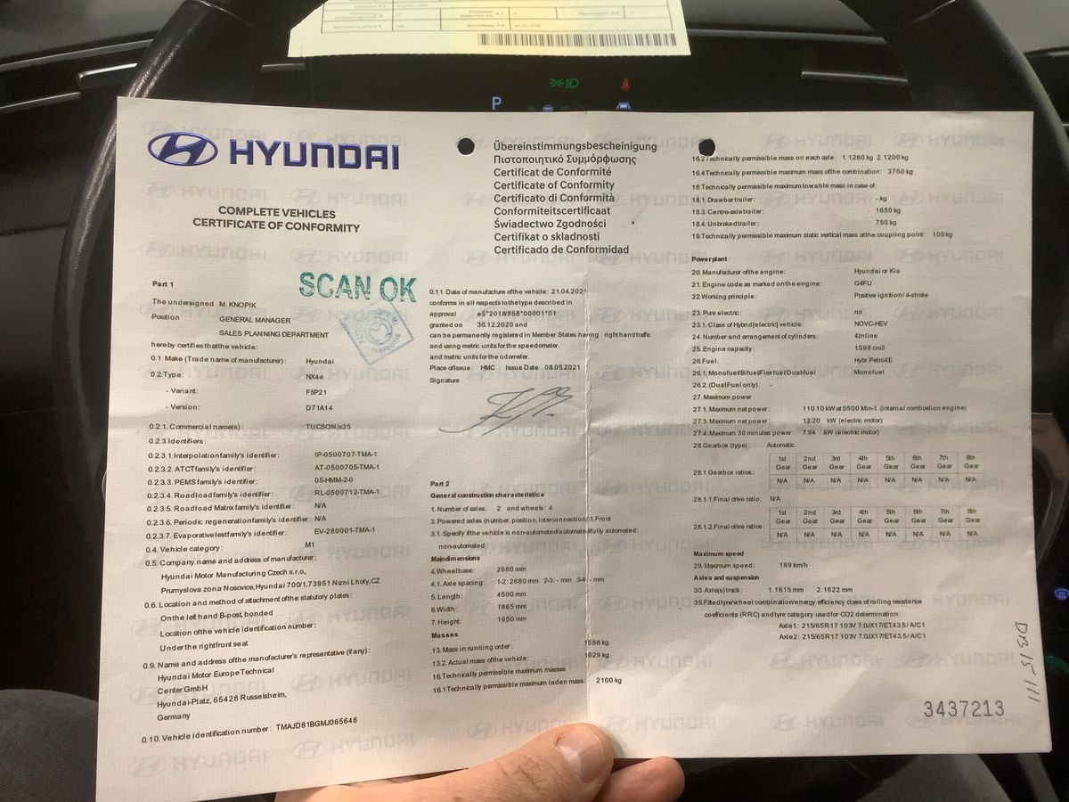 Hyundai Tucson d'occasion