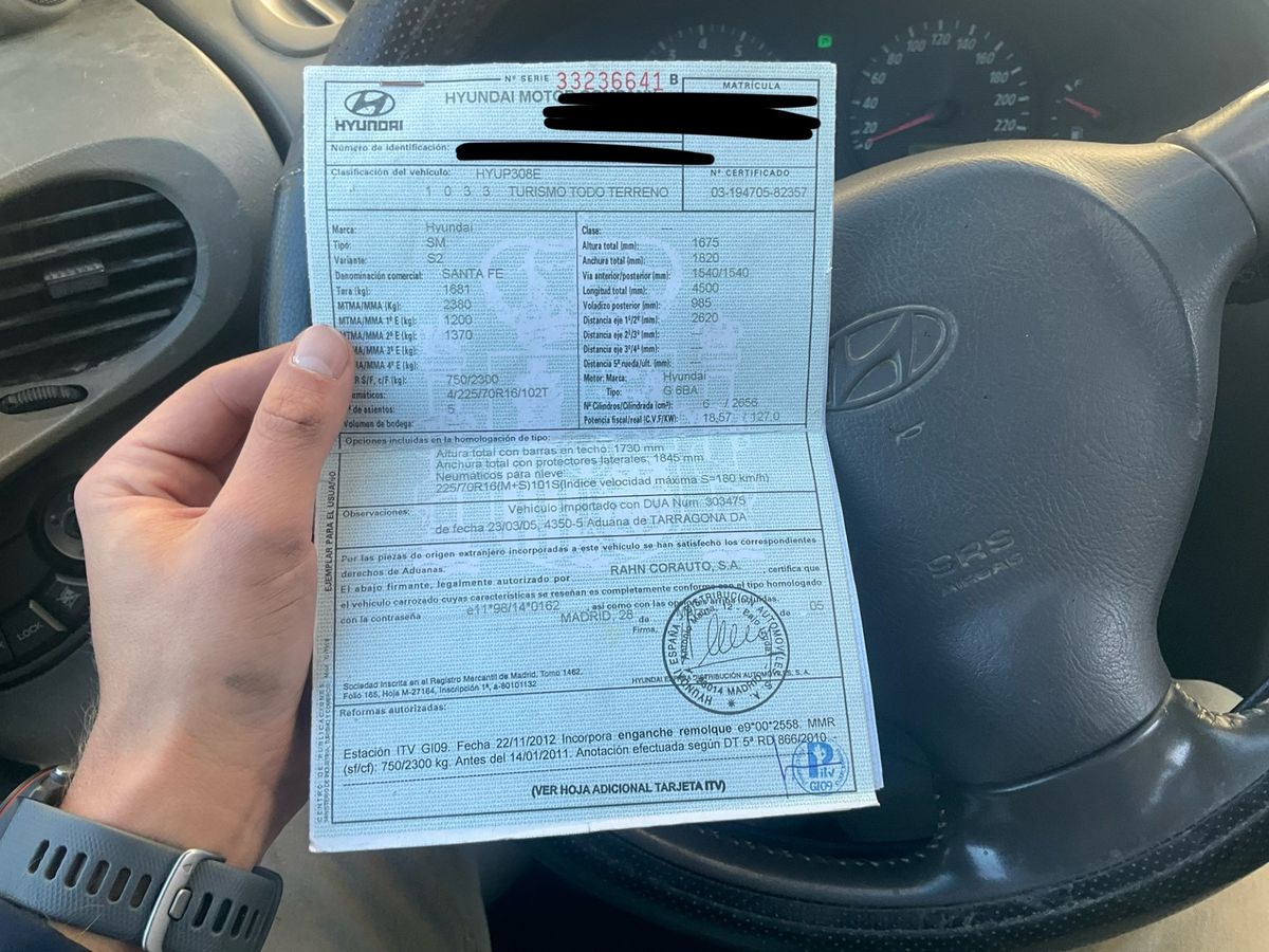 Hyundai Santa Fe 2.7 V6 GLS