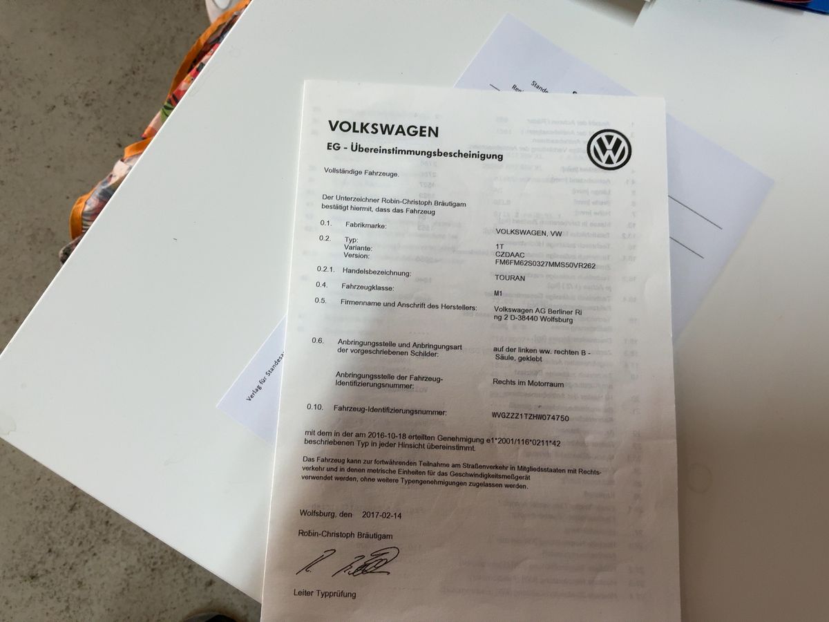 Volkswagen Touran d'occasion