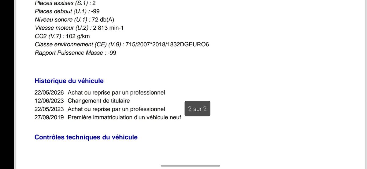 Renault Megane d'occasion