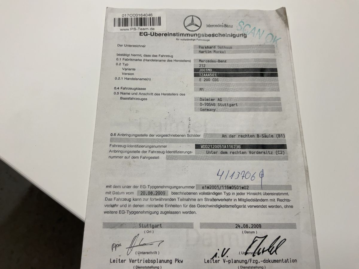 Mercedes-Benz E-Klasse d'occasion