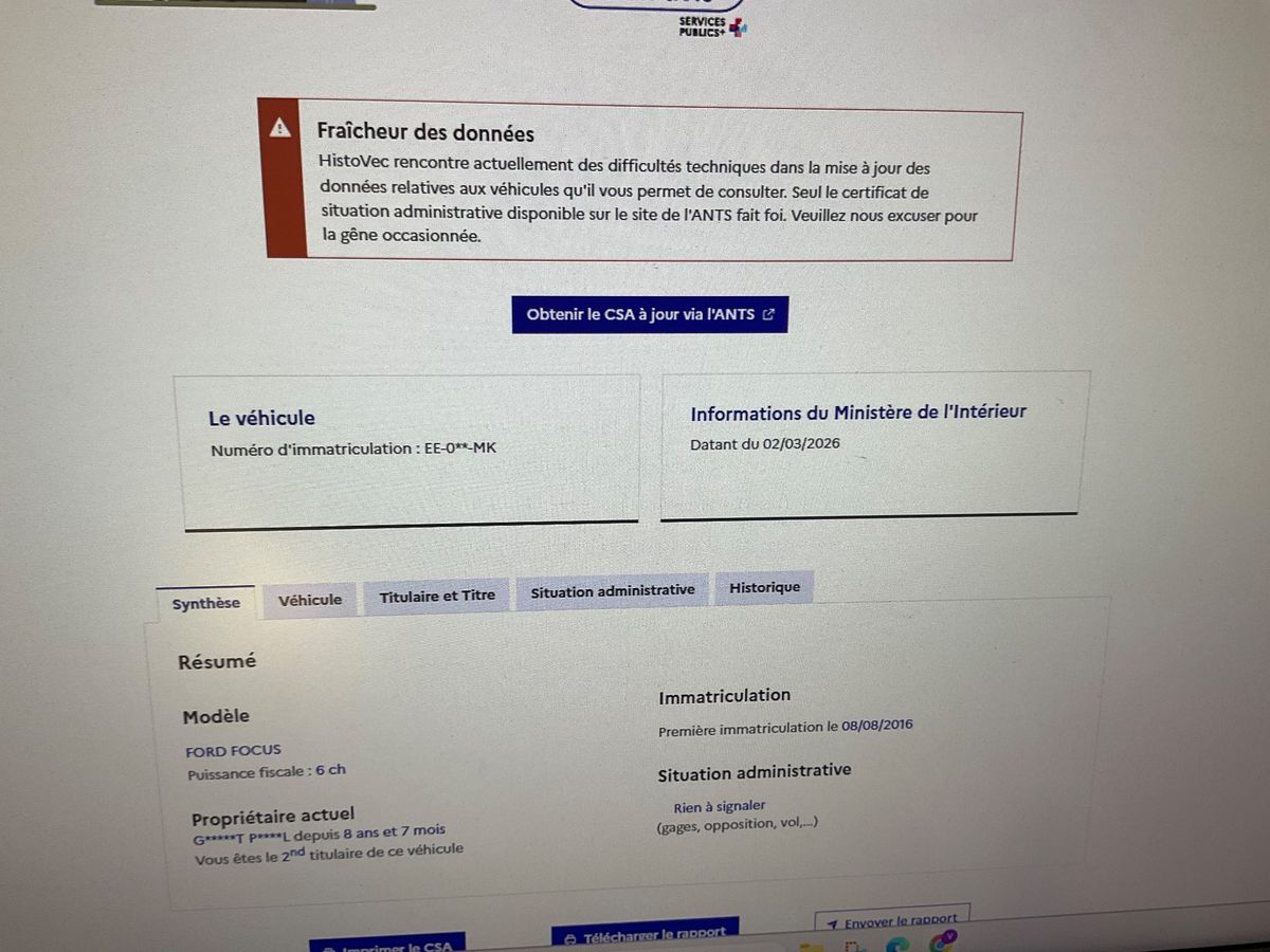 Ford Focus d'occasion