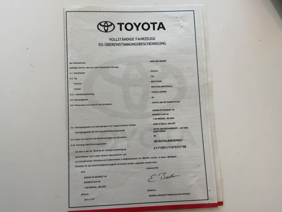 Toyota Avensis d'occasion