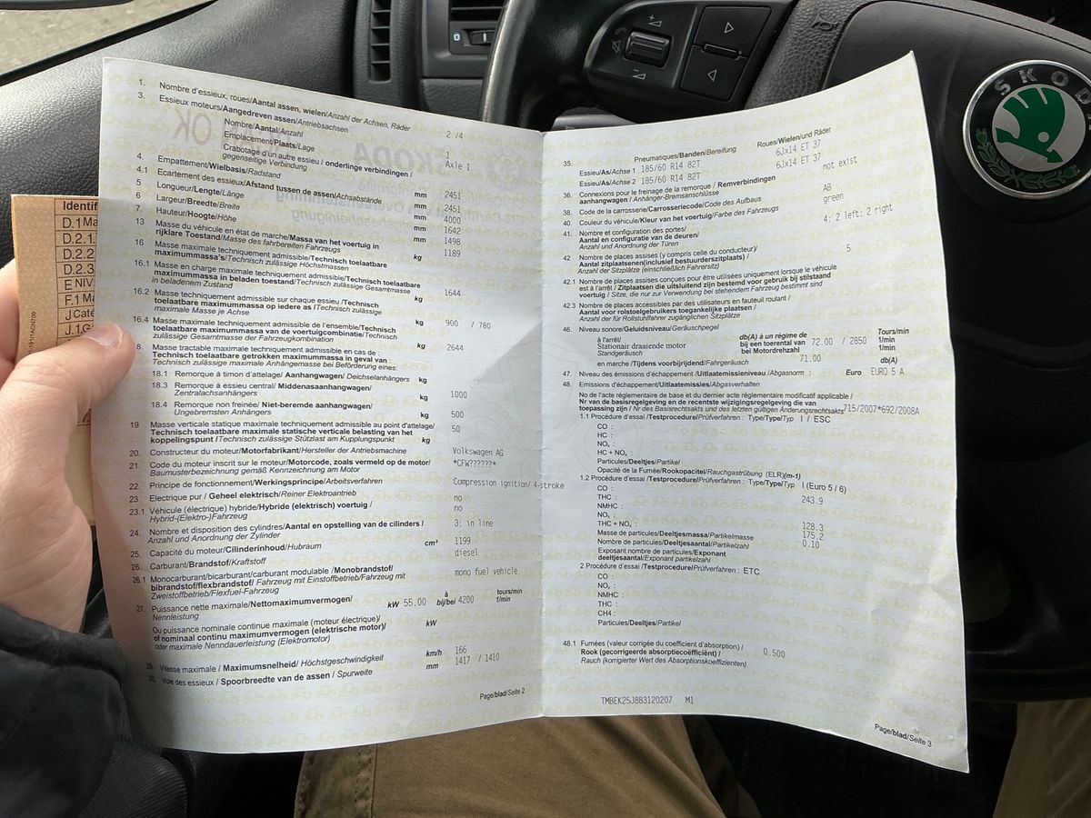 Skoda Fabia d'occasion