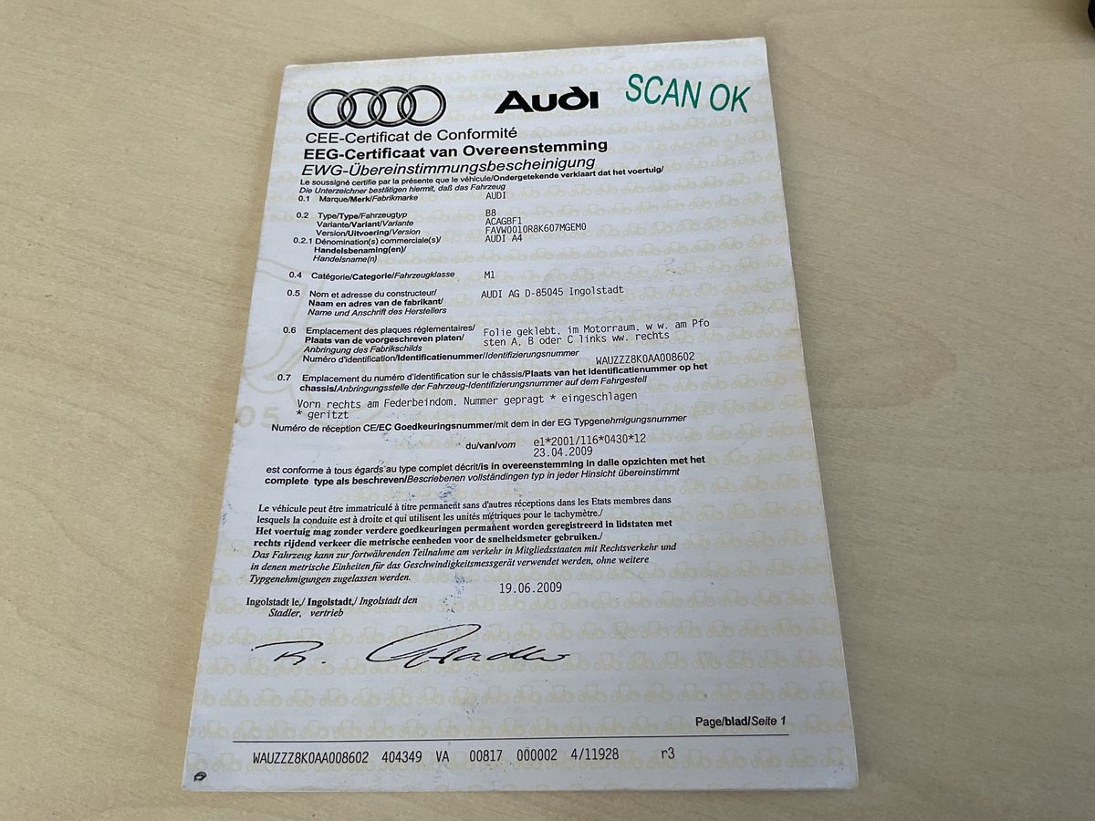 Audi A4 d'occasion