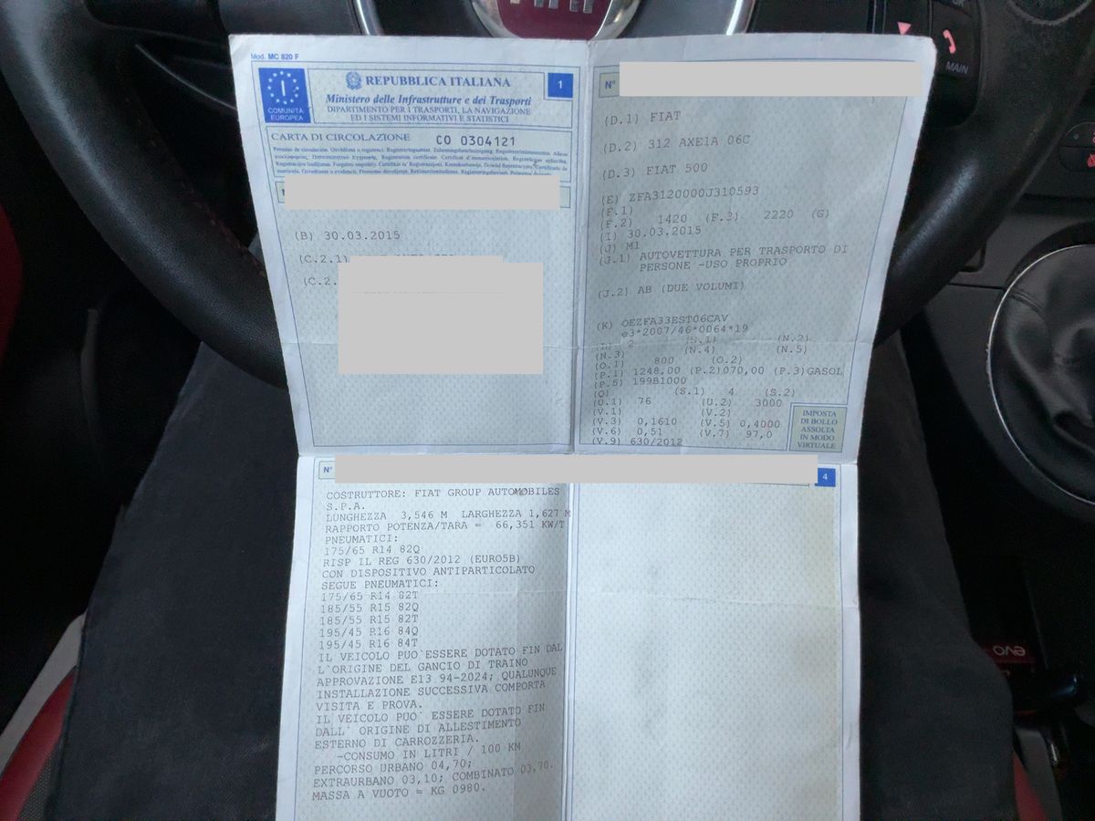 Fiat 500 d'occasion