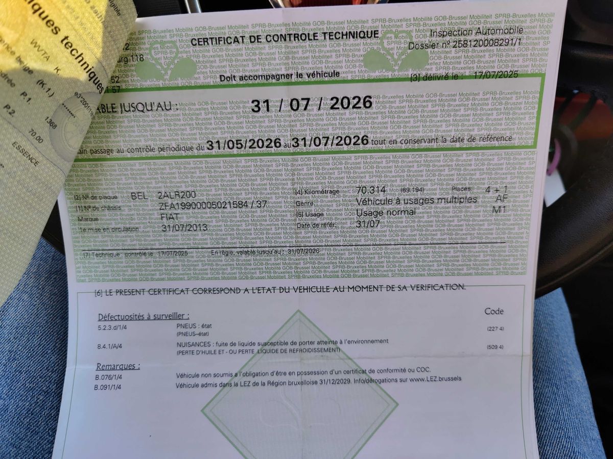 Fiat 500L d'occasion