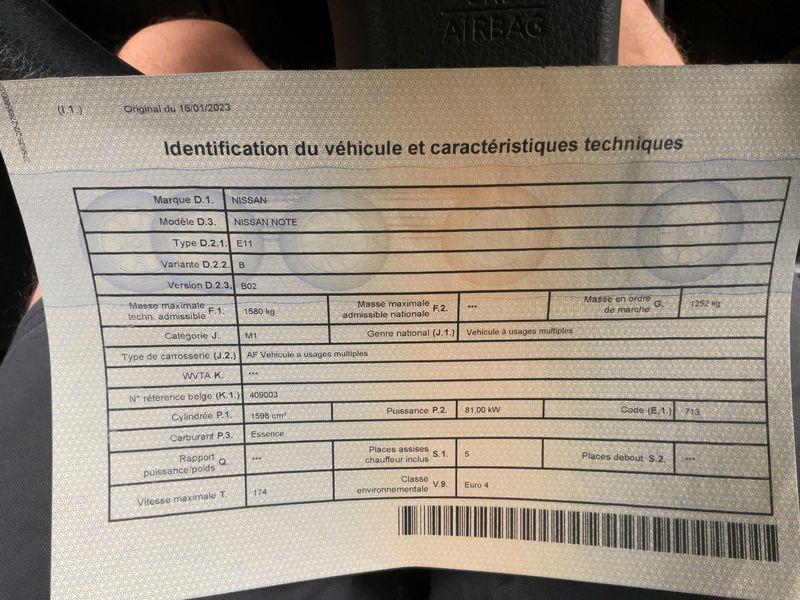 Nissan Note 1.6 Acenta — zdjęcie 15