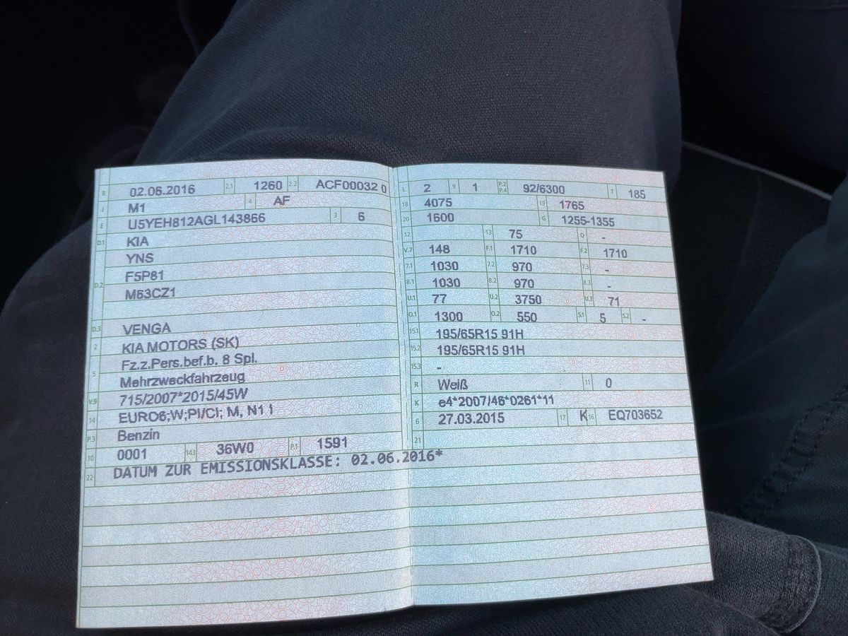 Kia Venga d'occasion