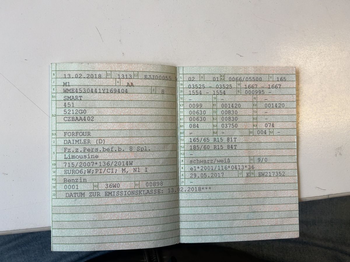 Smart forfour d'occasion