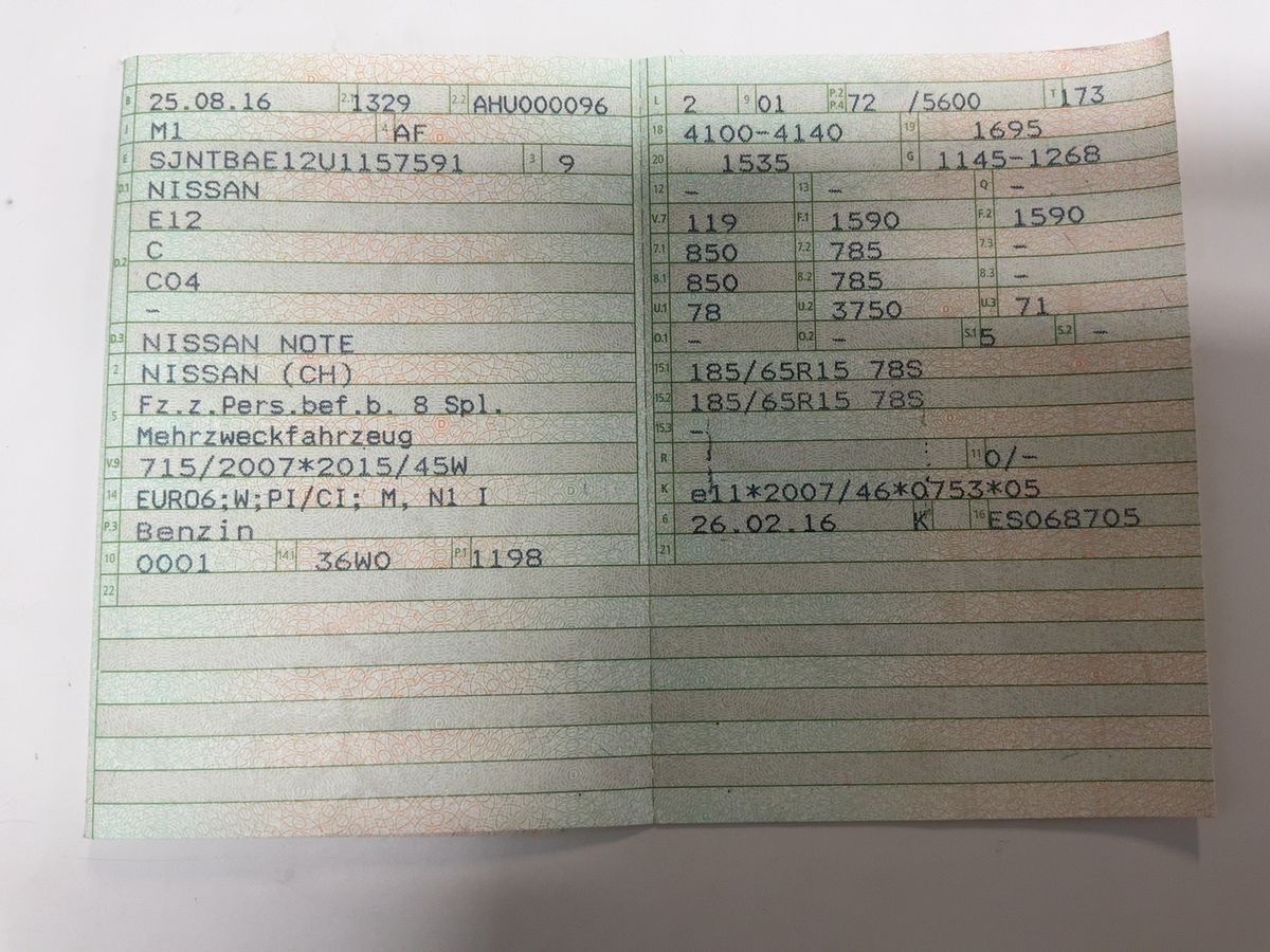 Nissan Note d'occasion