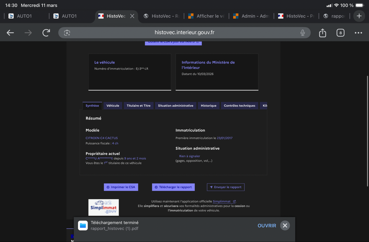 Citroen C4 d'occasion
