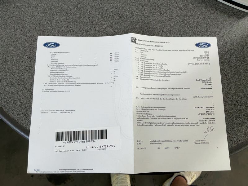 Ford Tourneo Custom 2.0 TDCi Mild-Hybrid L2 Trend — zdjęcie 16