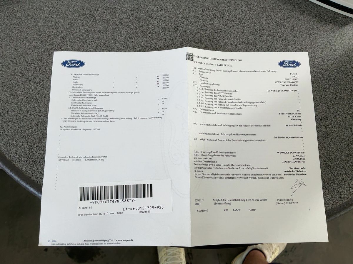 Ford Tourneo d'occasion