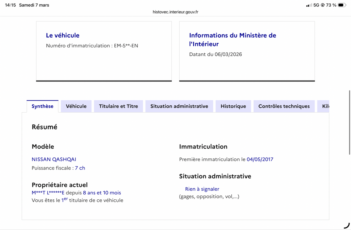 Nissan Qashqai d'occasion