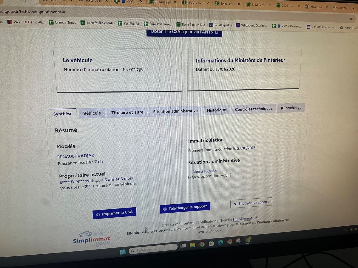 Renault Kadjar d'occasion